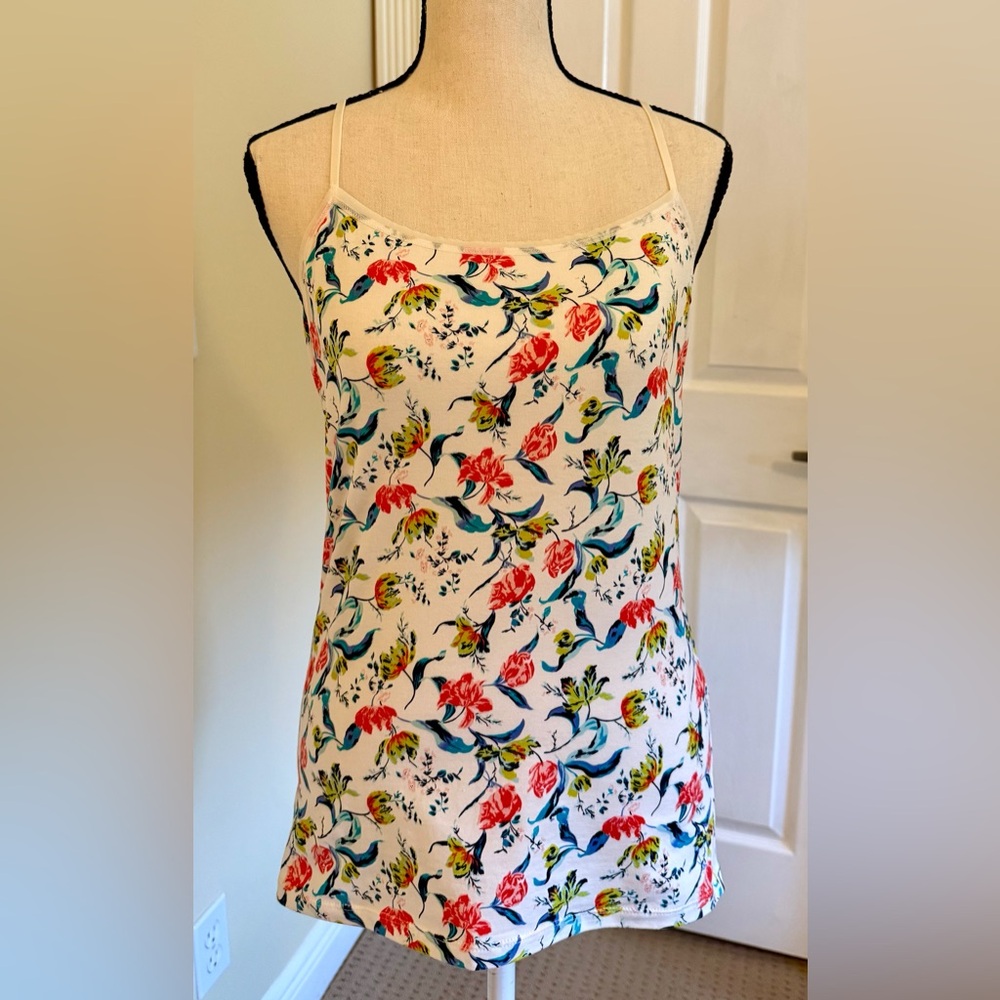 Ann Taylor Multicolor Floral Camisole, NEW w/o tag, Sz S